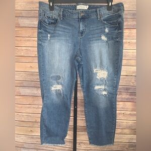 Torrid Cropped Jeans - Size 26